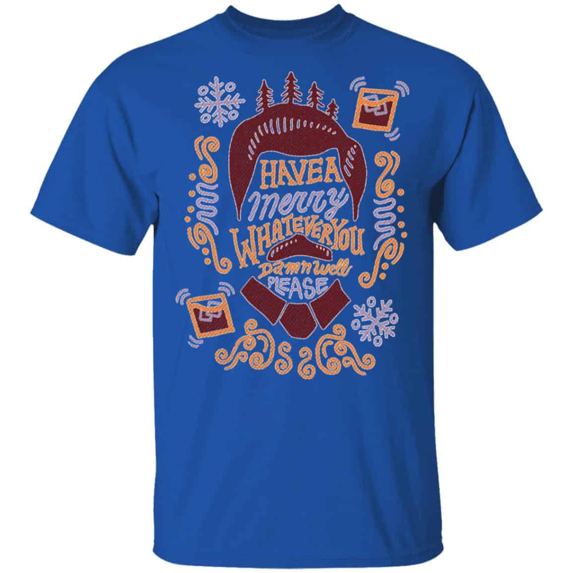 Parks and Recreation Ron Swanson Merry Whatever Ugly Christmas Sweatshirt, Hoodie, Tank