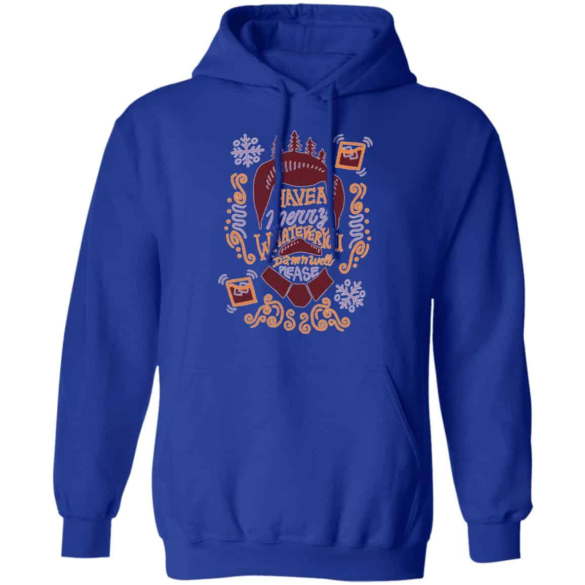 Parks and Recreation Ron Swanson Merry Whatever Ugly Christmas Sweatshirt, Hoodie, Tank