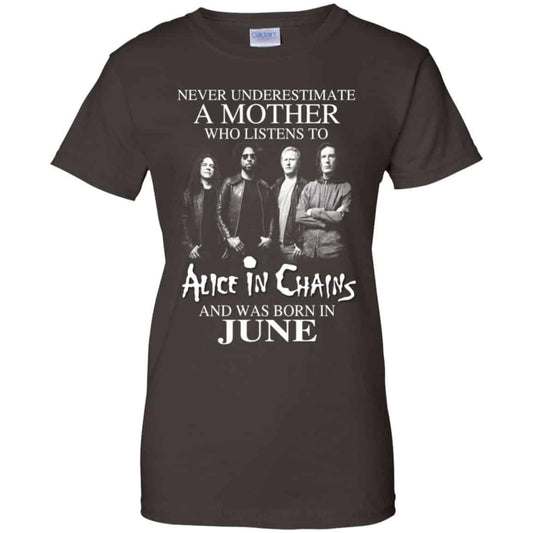A Mother Who Listens To Alice In Chains And Was Born In June T-Shirts, Hoodie, Tank