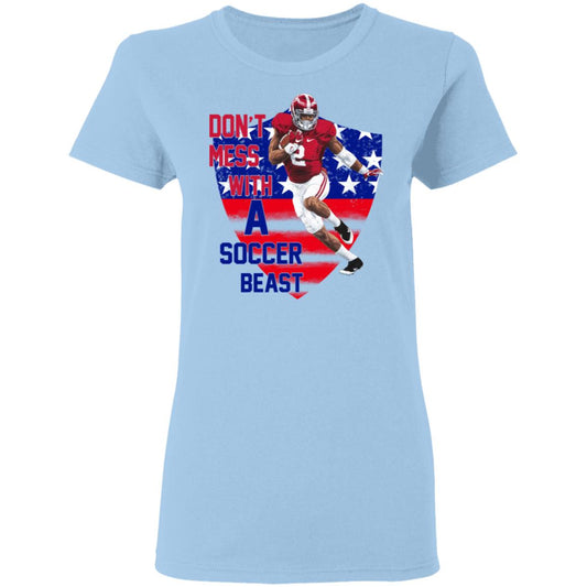 Don’t Mess With A Soccer Beast Shirt, Hoodie, Tank