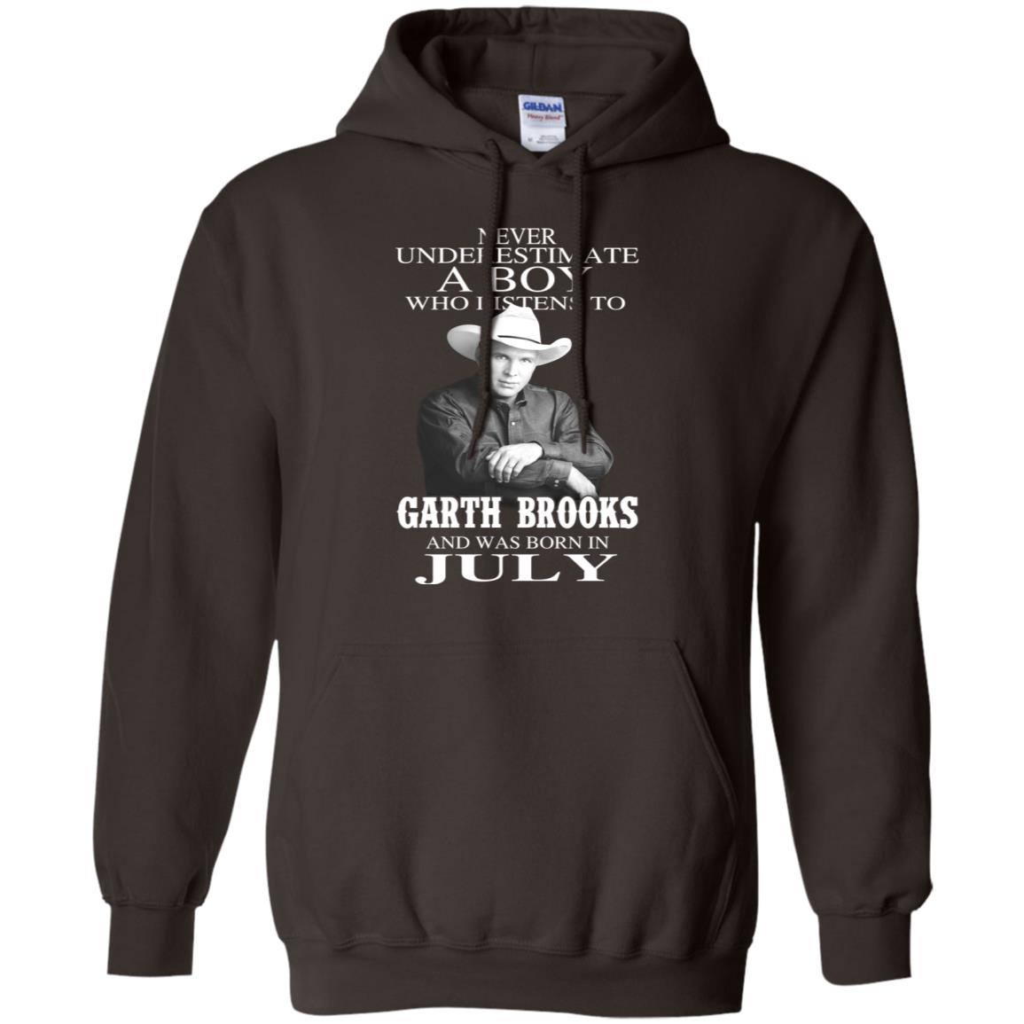 A Boy Who Listens To Garth Brooks And Was Born In July T-Shirts, Hoodie, Tank