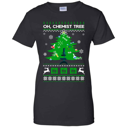 
	Oh Chemist Tree Ugly Christmas Sweater, T-Shirts, Hoodie