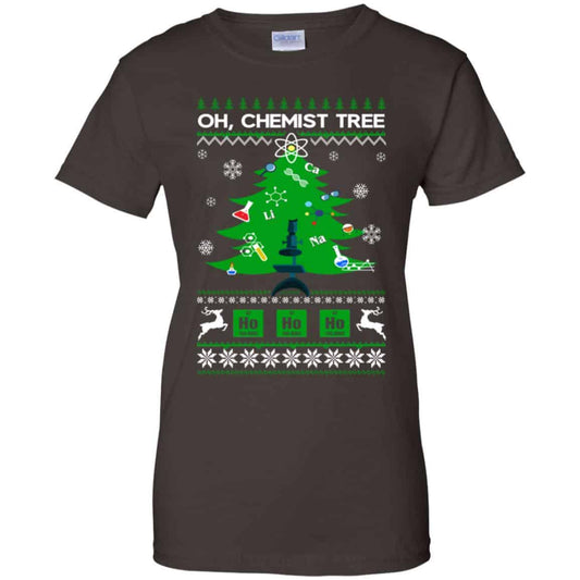 Oh Chemist Tree Ugly Christmas Sweater, T-Shirts, Hoodie