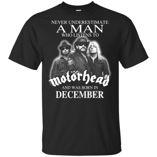 
	A Man Who Listens To Motorhead And Was Born In December T-Shirts, Hoodie, Tank