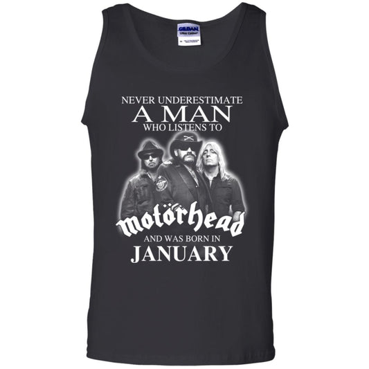 
	A Man Who Listens To Motorhead And Was Born In January T-Shirts, Hoodie, Tank