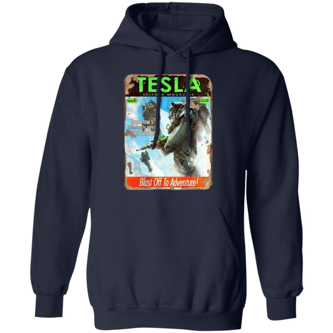 Tesla Science Magazine Blast Off To Adventure Shirt, Hoodie, Tank