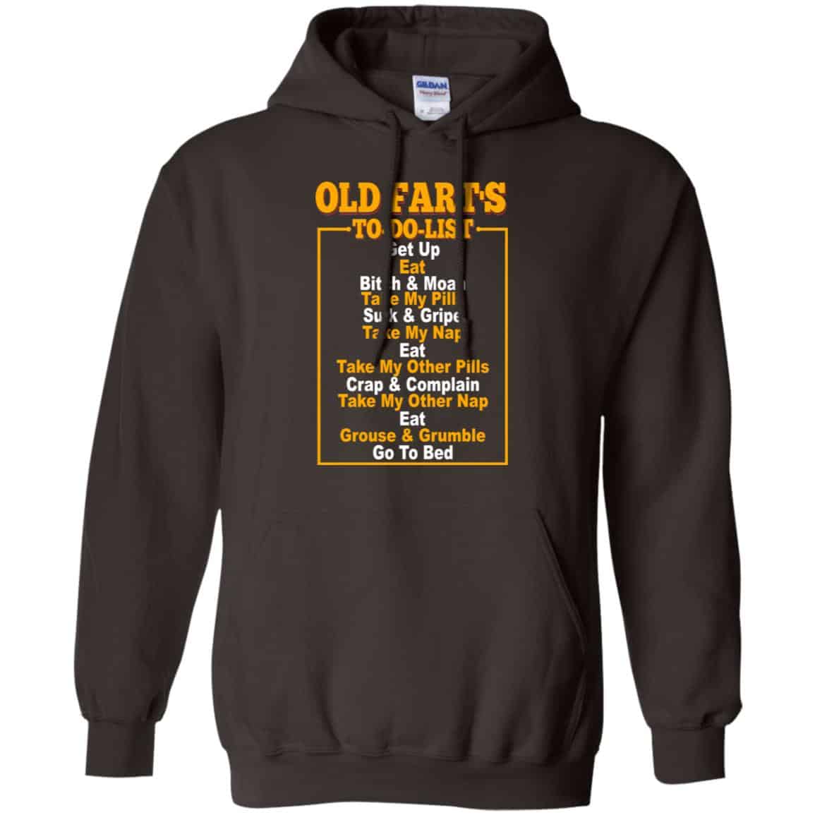 Old Fart’s To Do List T-Shirts, Hoodie, Tank