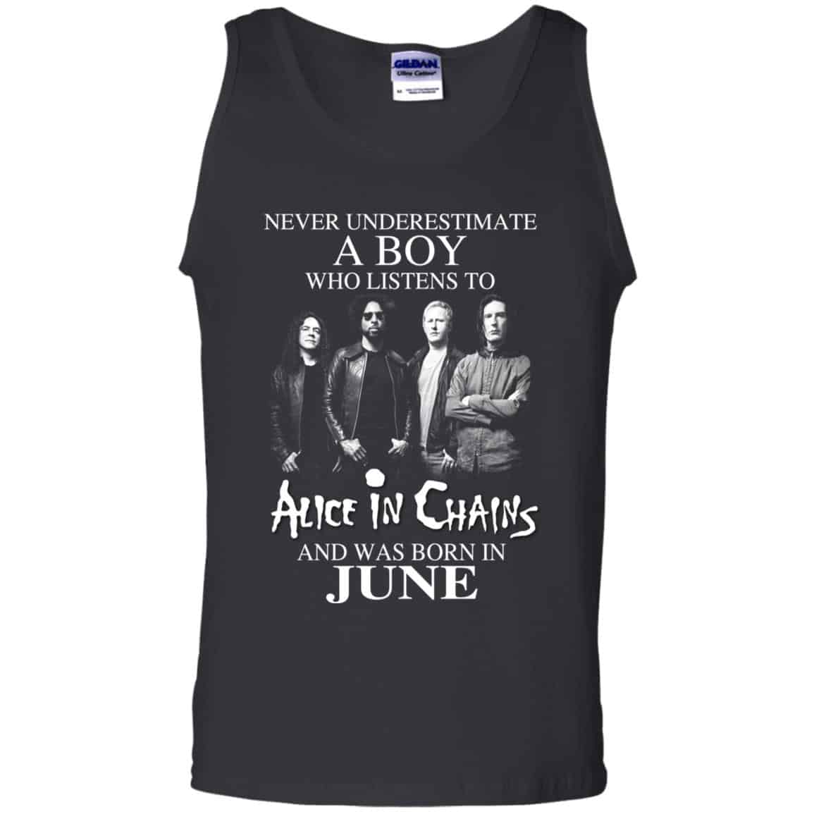 A Boy Who Listens To Alice In Chains And Was Born In June T-Shirts, Hoodie, Tank