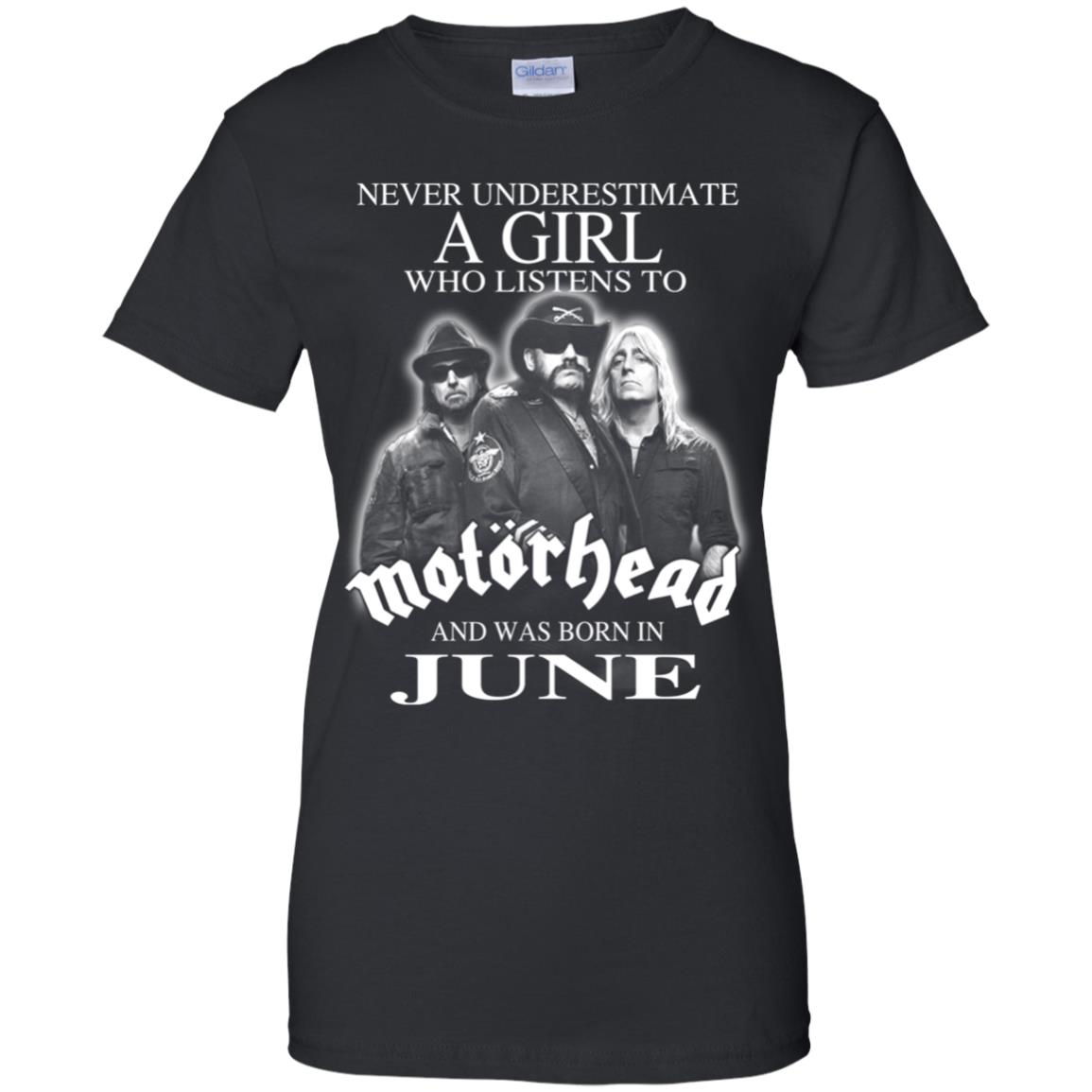 
	A Girl Who Listens To Motorhead And Was Born In June T-Shirts, Hoodie, Tank