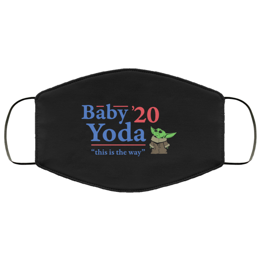 Baby Yoda 2020 This Is The Way Face Mask