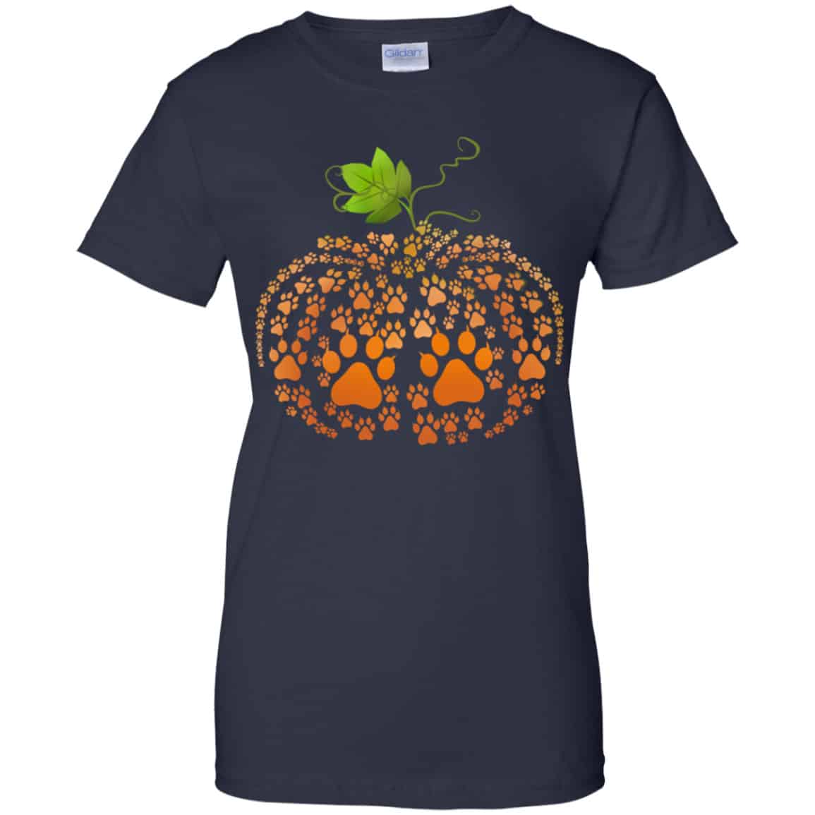 Cat Paw Print Pumpkin Halloween Shirt, Hoodie, Tank