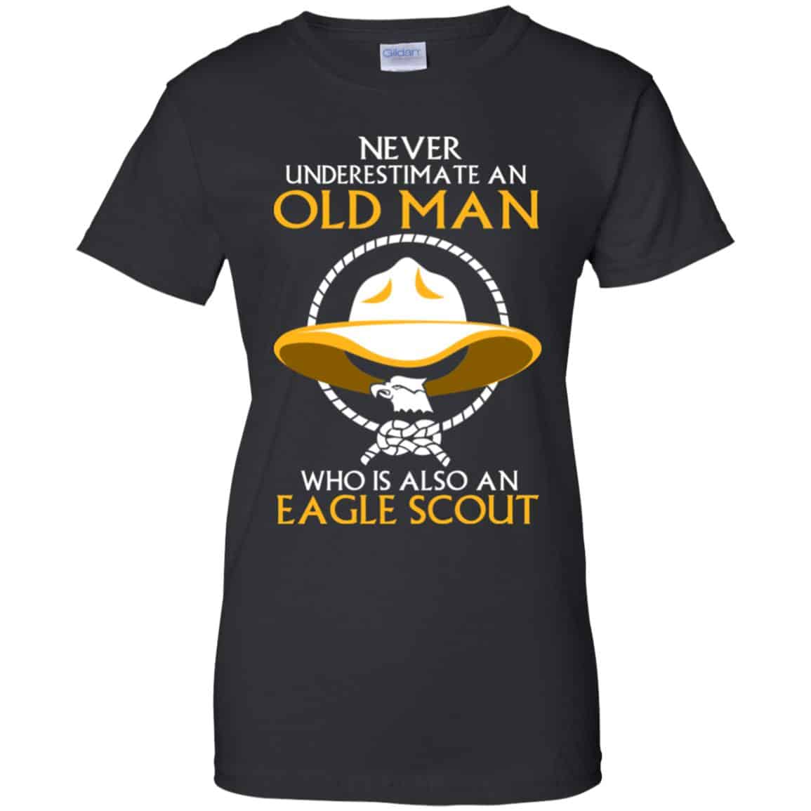 
	Never Underestimate An Old Man Who Is Also An Eagle Scout Shirt, Hoodie, Tank