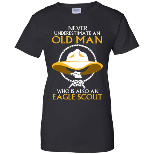 
	Never Underestimate An Old Man Who Is Also An Eagle Scout Shirt, Hoodie, Tank