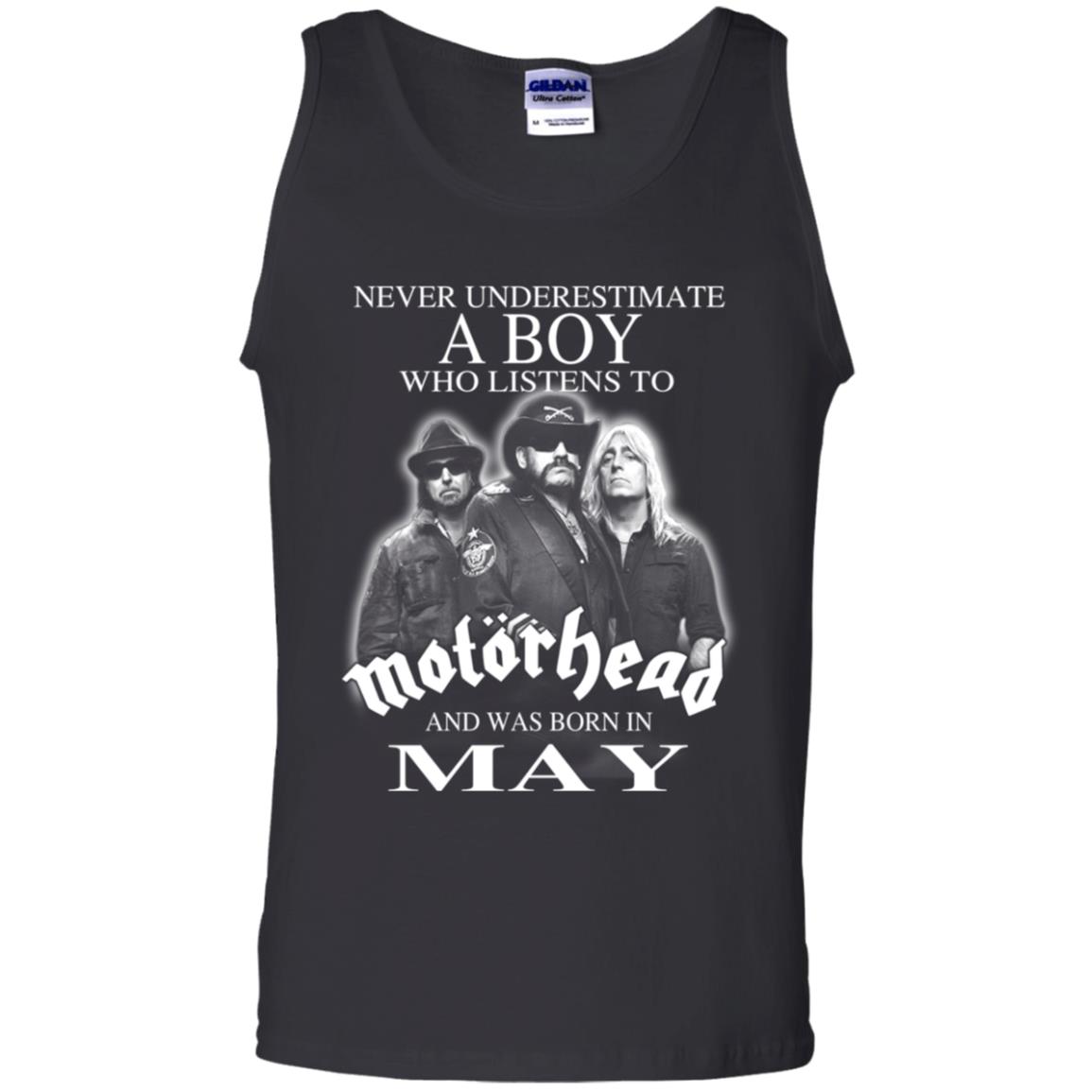 A Boy Who Listens To Motorhead And Was Born In May T-Shirts, Hoodie, Tank