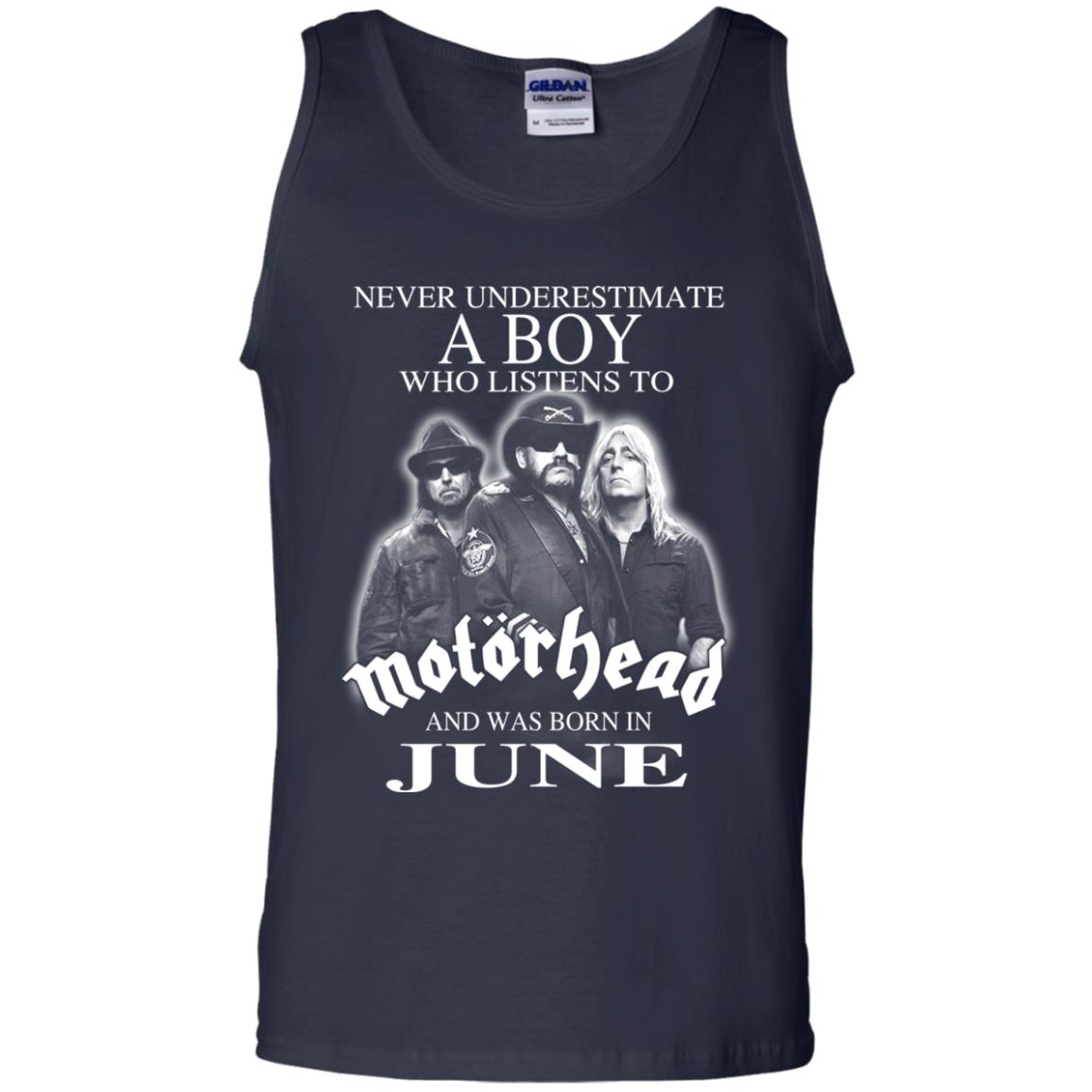 A Boy Who Listens To Motorhead And Was Born In June T-Shirts, Hoodie, Tank