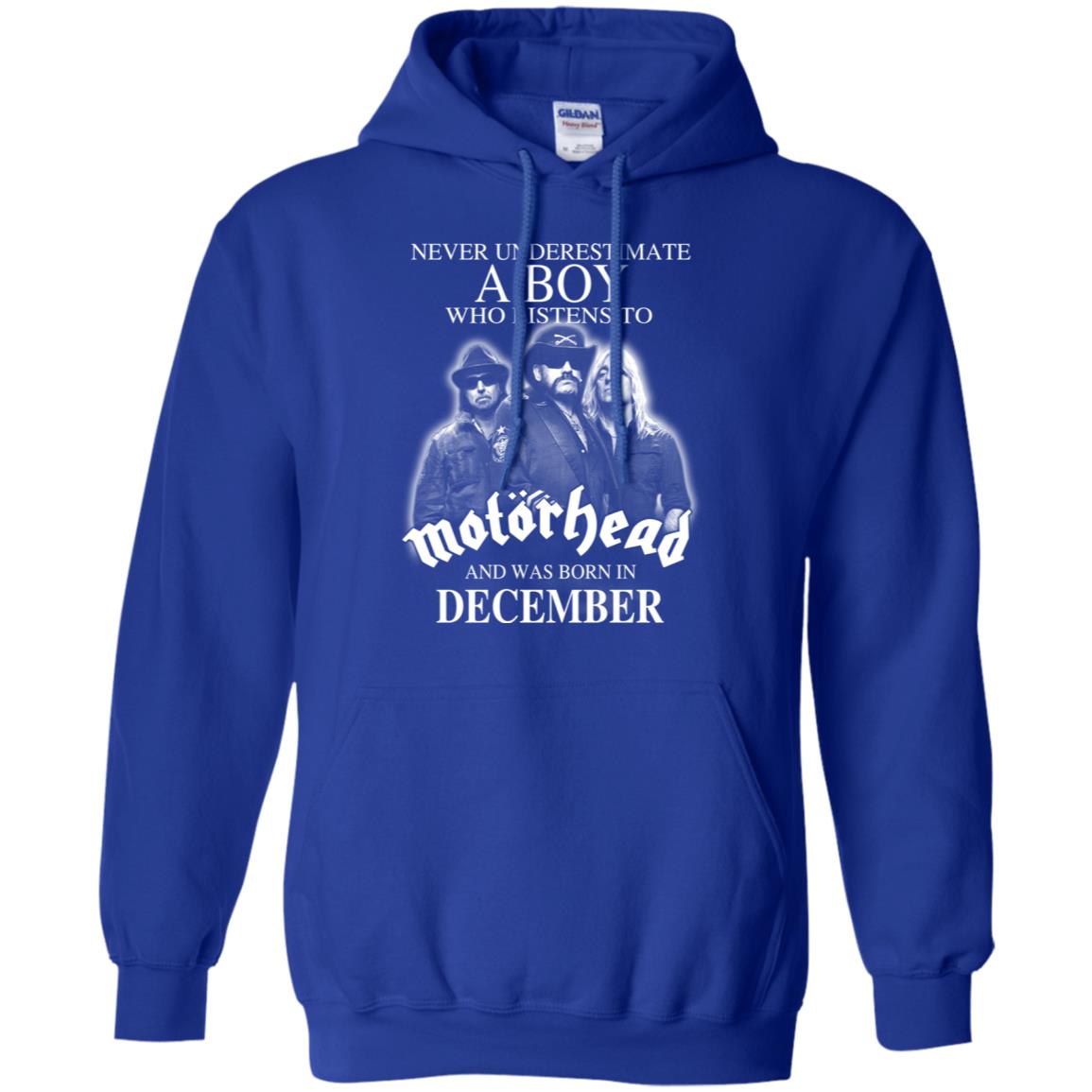 A Boy Who Listens To Motorhead And Was Born In December T-Shirts, Hoodie, Tank