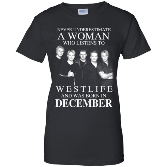 
	A Woman Who Listens To Westlife And Was Born In December T-Shirts, Hoodie, Tank