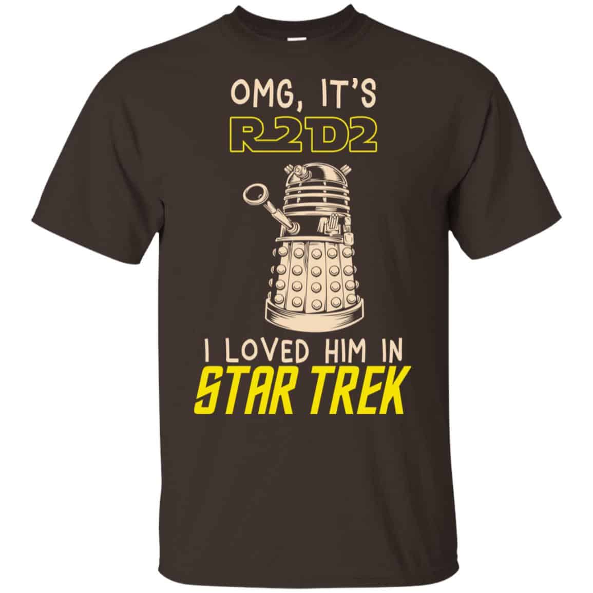 OMG It’s R2D2 I Loved Him In Star Trek Shirt, Hoodie, Tank