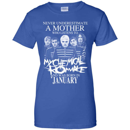 
	A Mother Who Listens To My Chemical Romance And Was Born In January T-Shirts, Hoodie, Tank