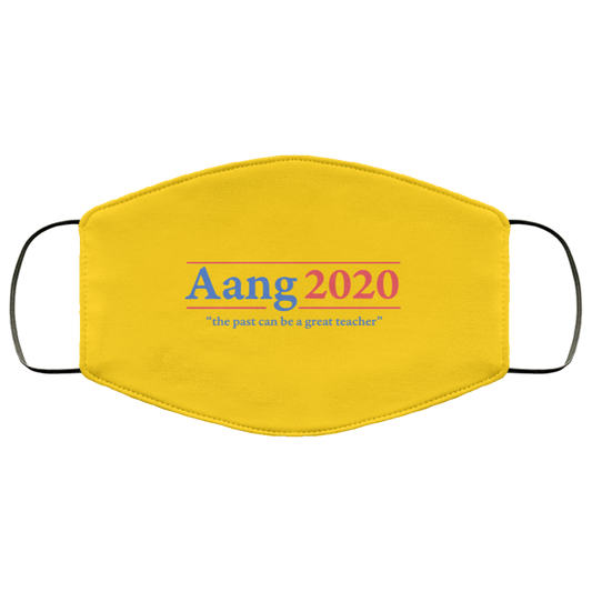 
	Avatar The Last Airbender Aang 2020 The Past Can Be A Great Teacher Face Mask
