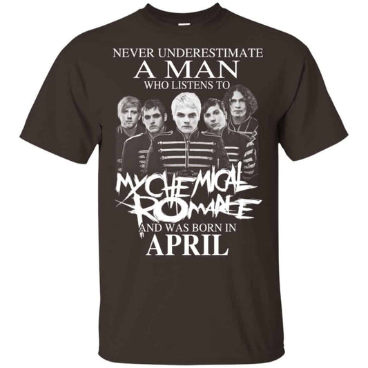 
	A Man Who Listens To My Chemical Romance And Was Born In April T-Shirts, Hoodie, Tank