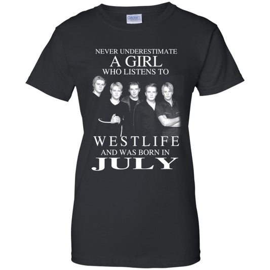 
	A Girl Who Listens To Westlife And Was Born In July T-Shirts, Hoodie, Tank