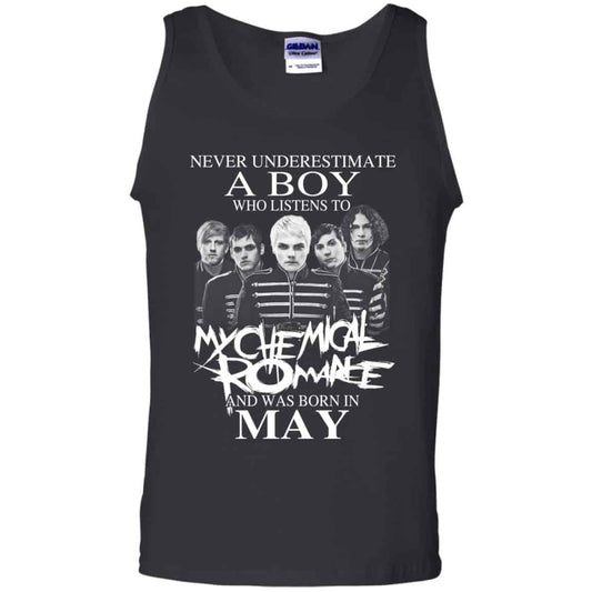 
	A Boy Who Listens To My Chemical Romance And Was Born In May T-Shirts, Hoodie, Tank