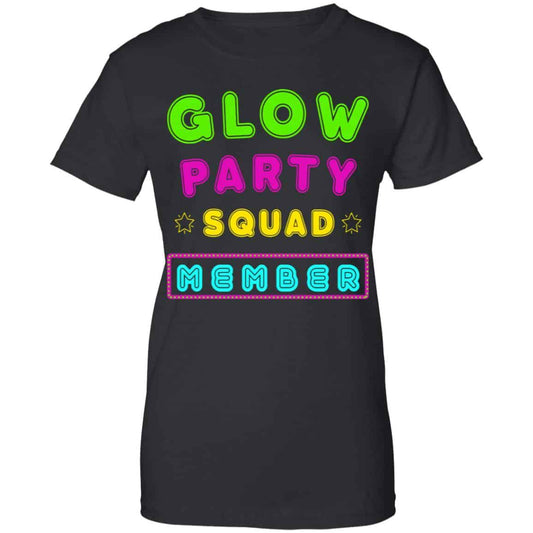 
	Glow Party Squad Member – Group Rave Party Outfit Shirt, Hoodie, Tank