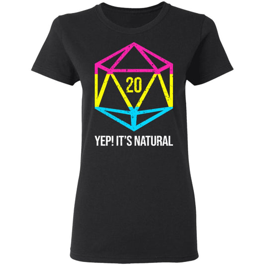 
	It’s Natural 20 Pansexual Flag Pride LGBT Right Saying Shirt, Hoodie, Tank