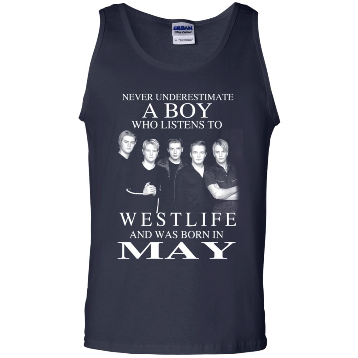 A Boy Who Listens To Westlife And Was Born In May T-Shirts, Hoodie, Tank