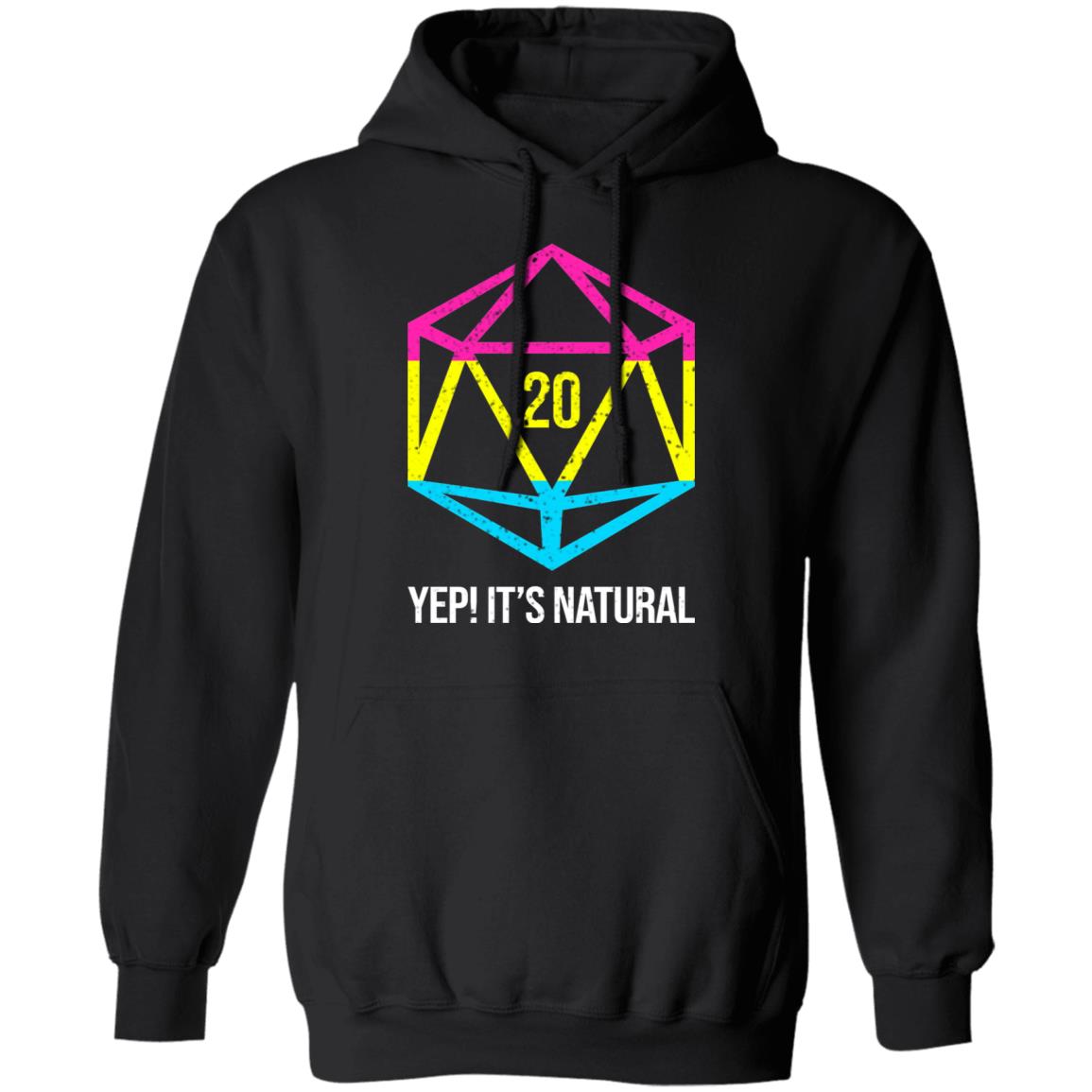 It’s Natural 20 Pansexual Flag Pride LGBT Right Saying Shirt, Hoodie, Tank