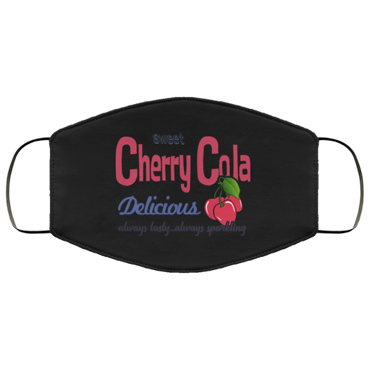 
	Sweet Cherry Cola Delicious Always Tasty Always Sparking Face Mask