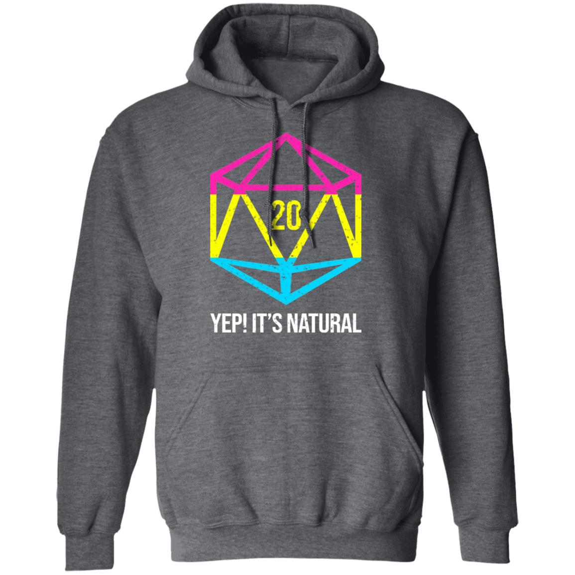 It’s Natural 20 Pansexual Flag Pride LGBT Right Saying Shirt, Hoodie, Tank