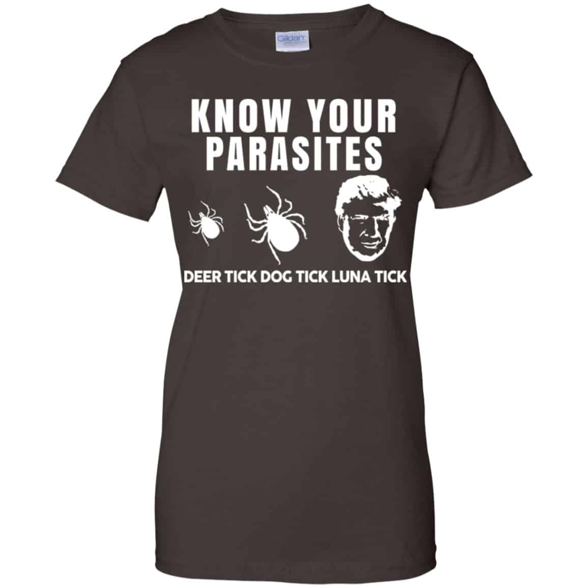Know Your Parasites Deer Tick Dog Tick Luna Tick Shirt, Hoodie, Tank