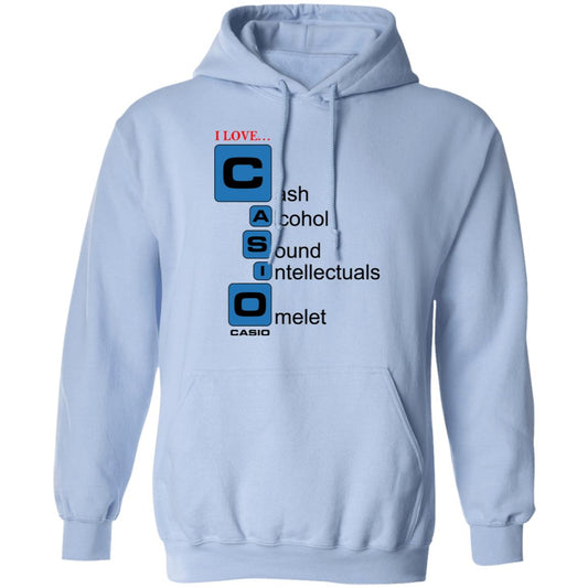 
	I Love Casino Cash Alcohol Sound Intellectuals Omelet Shirt, Hoodie, Tank