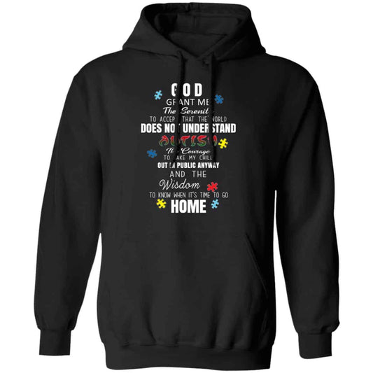 God Grant Me The Serenity To Accept That The World Does Not Understand Autism Shirt, Hoodie, Tank