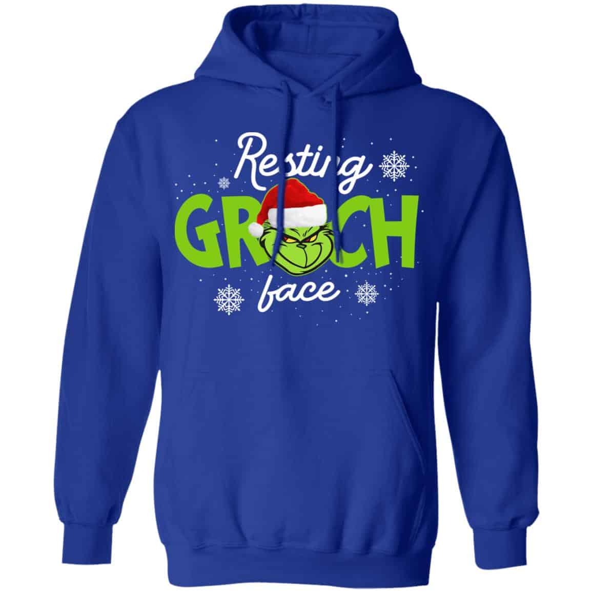 The Grinch: Resting Grinch Face Christmas Shirt, Hoodie, Tank