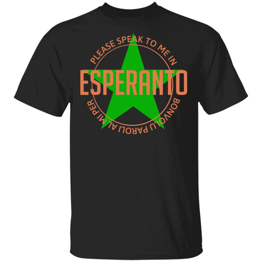 Please Speak To Me In Esperanto Bonvolu Paroli al Mi Per Esperanto Shirt, Hoodie, Tank