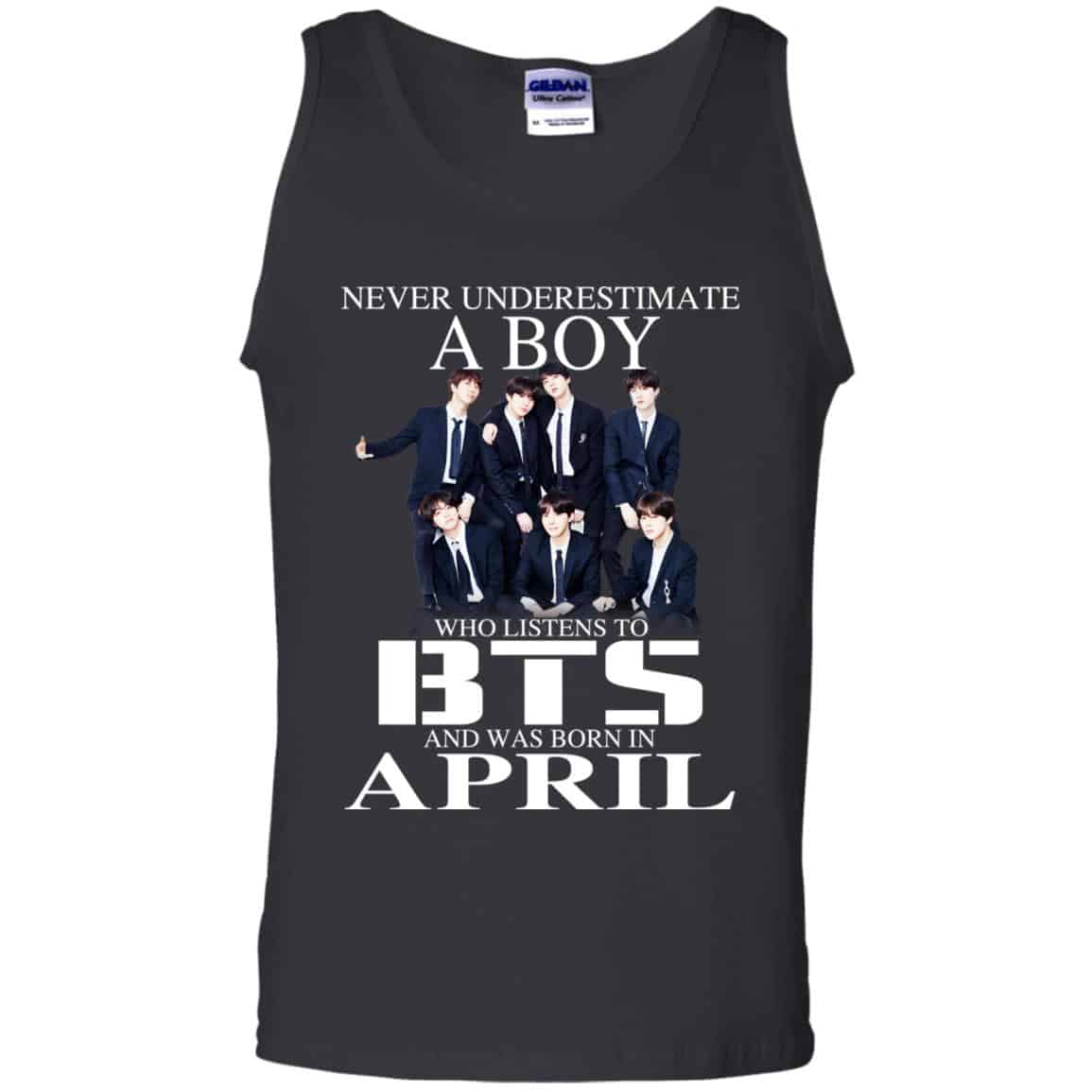 
	A Boy Who Listens To BTS And Was Born In April T-Shirts, Hoodie, Tank