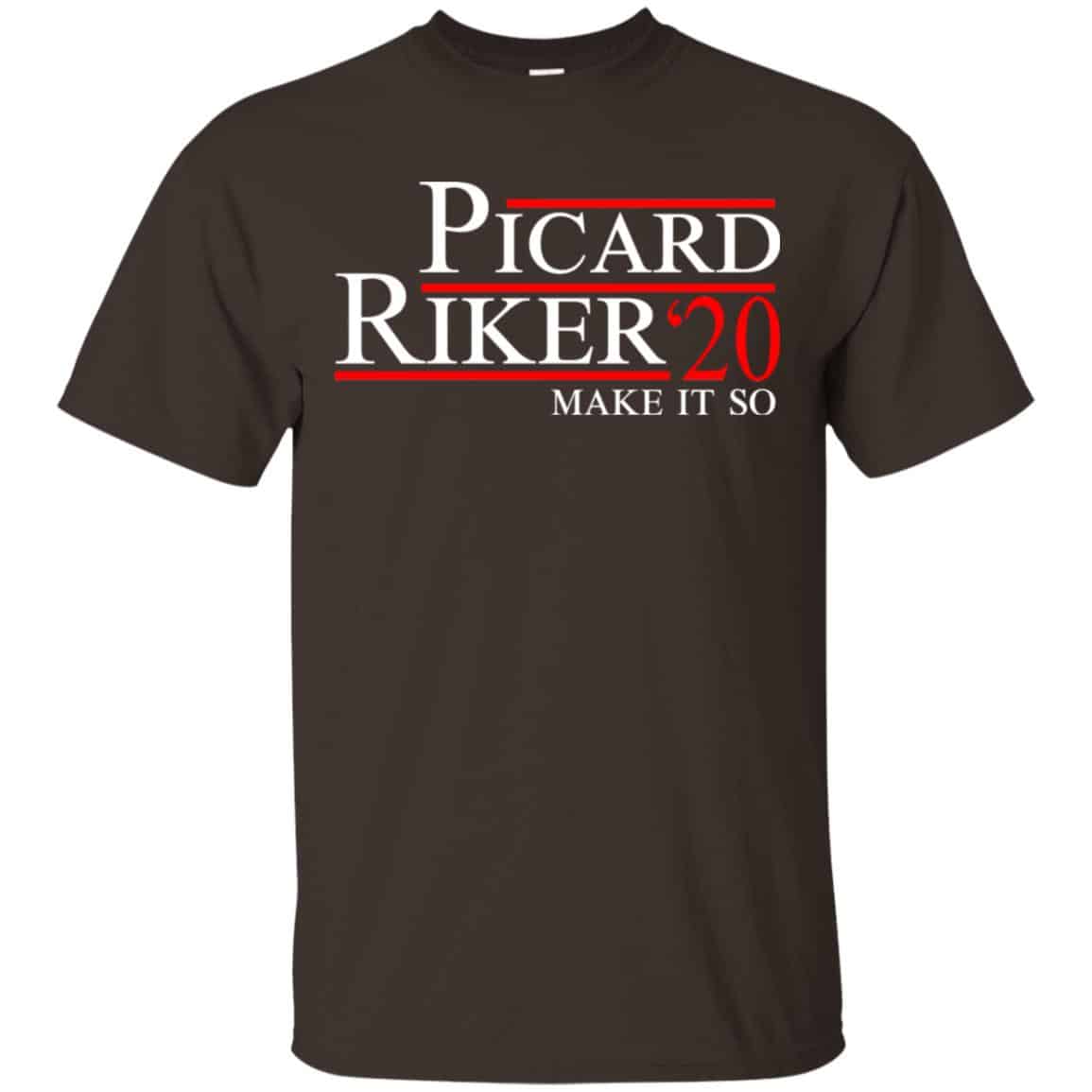 Picard Riker 2020 Make It So T-Shirts, Hoodie, Tank