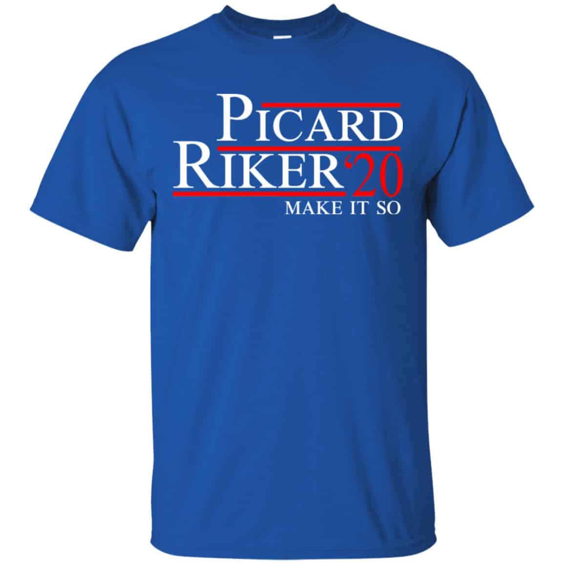 Picard Riker 2020 Make It So T-Shirts, Hoodie, Tank