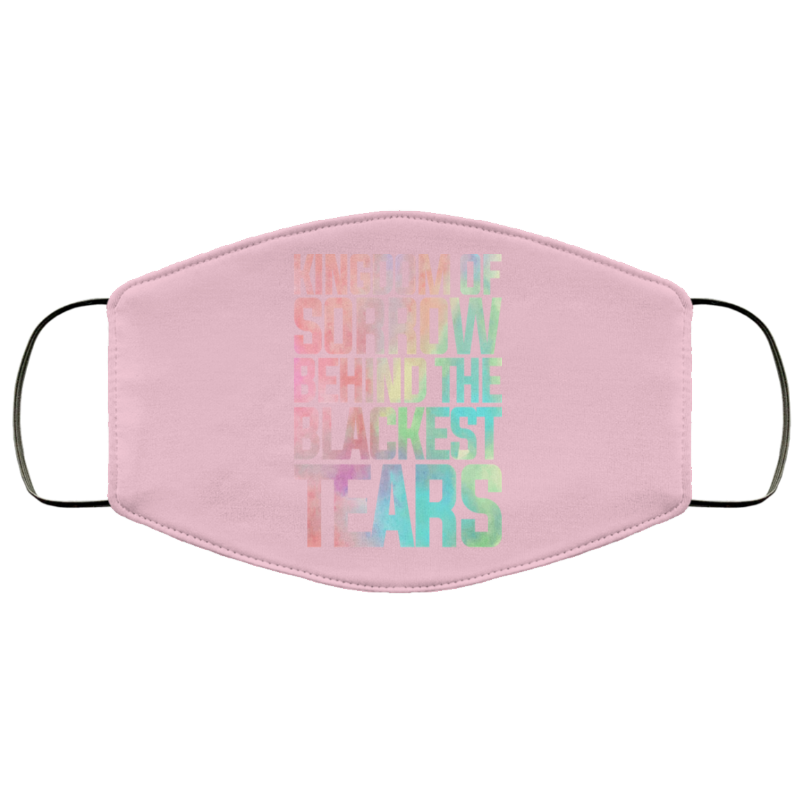 Kingdom Of Sorrow Behind The Blackest Tears Face Mask