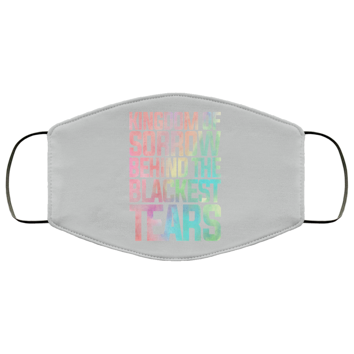 Kingdom Of Sorrow Behind The Blackest Tears Face Mask