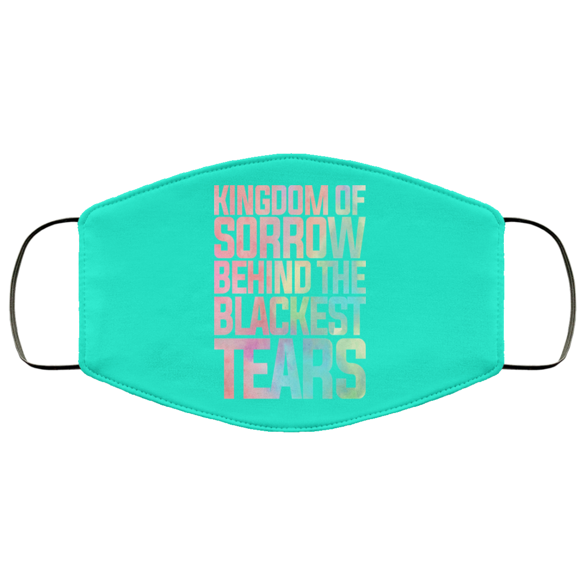 Kingdom Of Sorrow Behind The Blackest Tears Face Mask