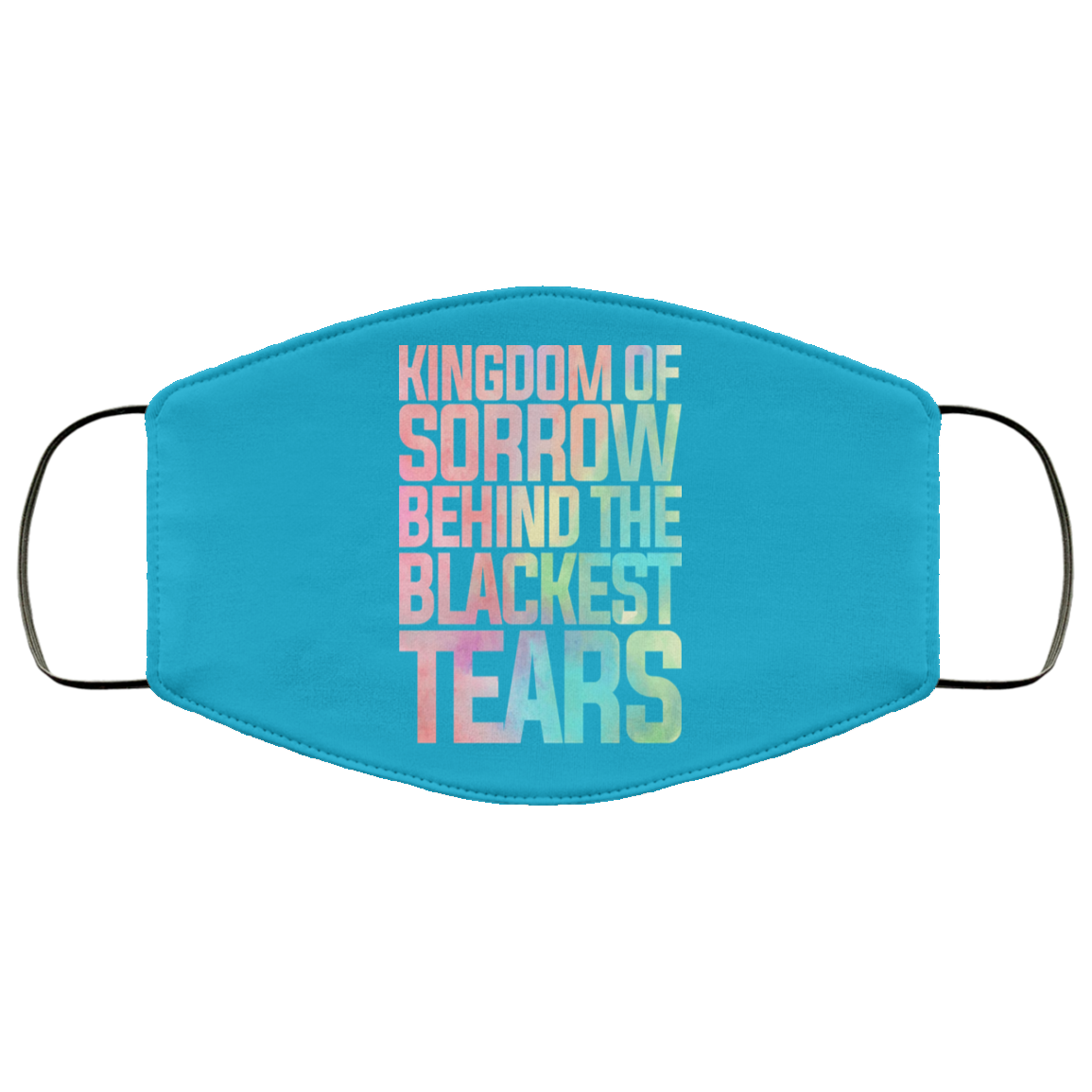 Kingdom Of Sorrow Behind The Blackest Tears Face Mask