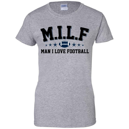 Milf Man I Love Football Cowboys Shirt, Hoodie, Tank