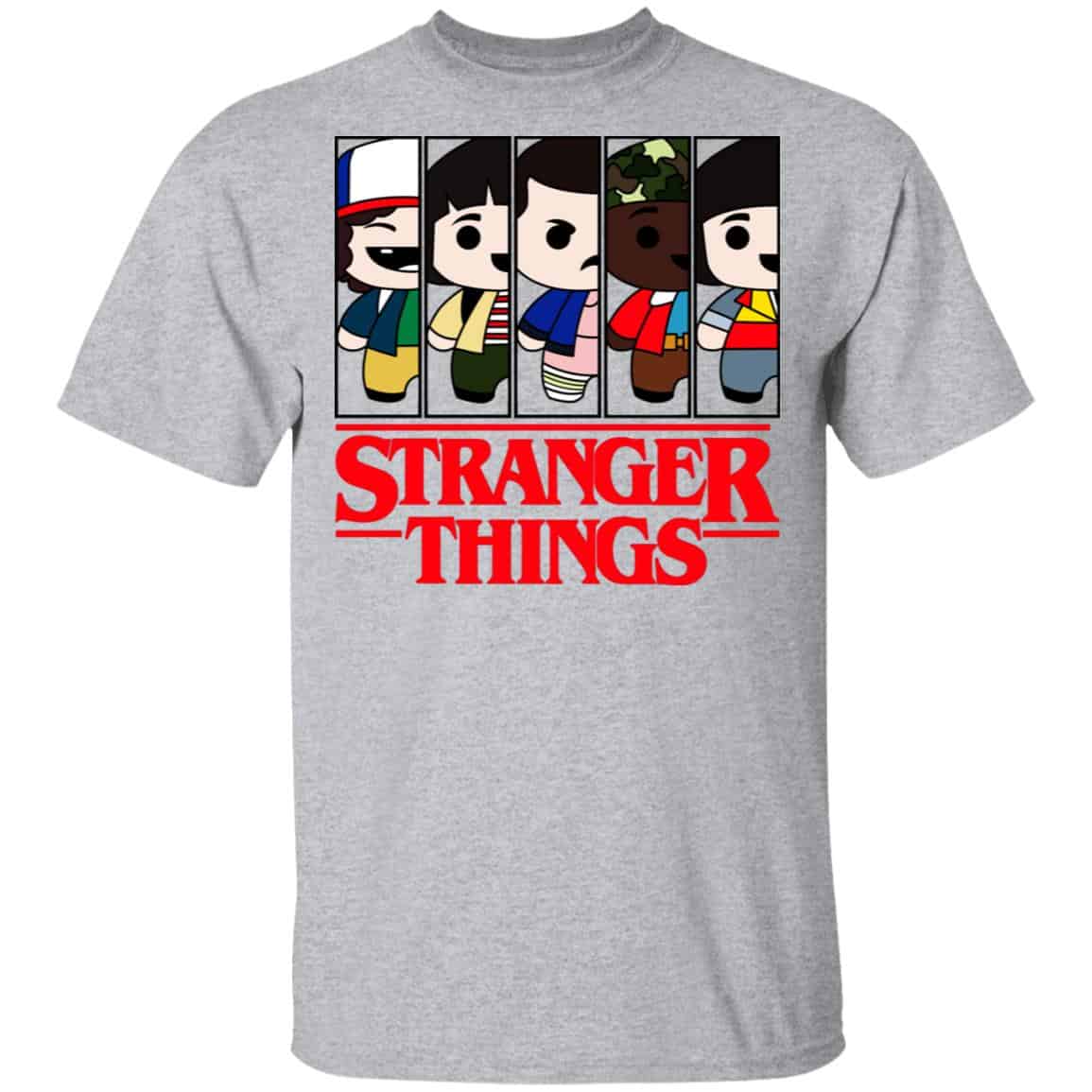 Stranger Things Cartoon Pattern Shirt, Hoodie, Tank