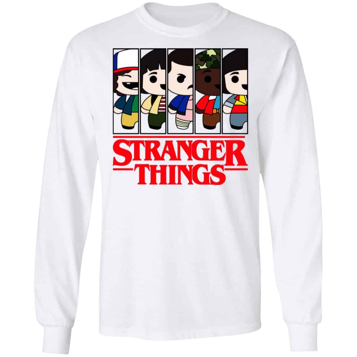 Stranger Things Cartoon Pattern Shirt, Hoodie, Tank