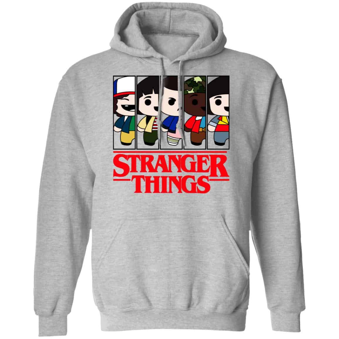 Stranger Things Cartoon Pattern Shirt, Hoodie, Tank