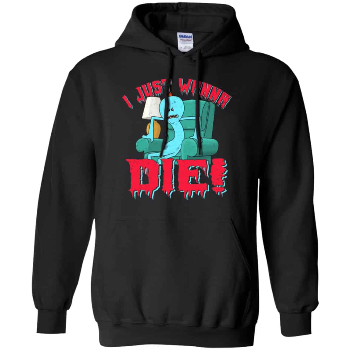 Rick And Morty: I Just Wanna Die Shirt, Hoodie, Tank